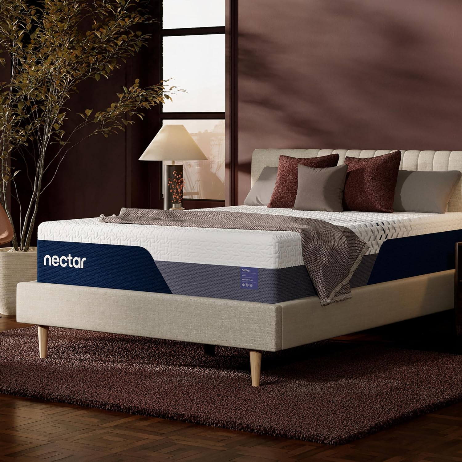 14-inch Memory Foam Mattress – Queen, Medium Firm, Cooling Top Layer