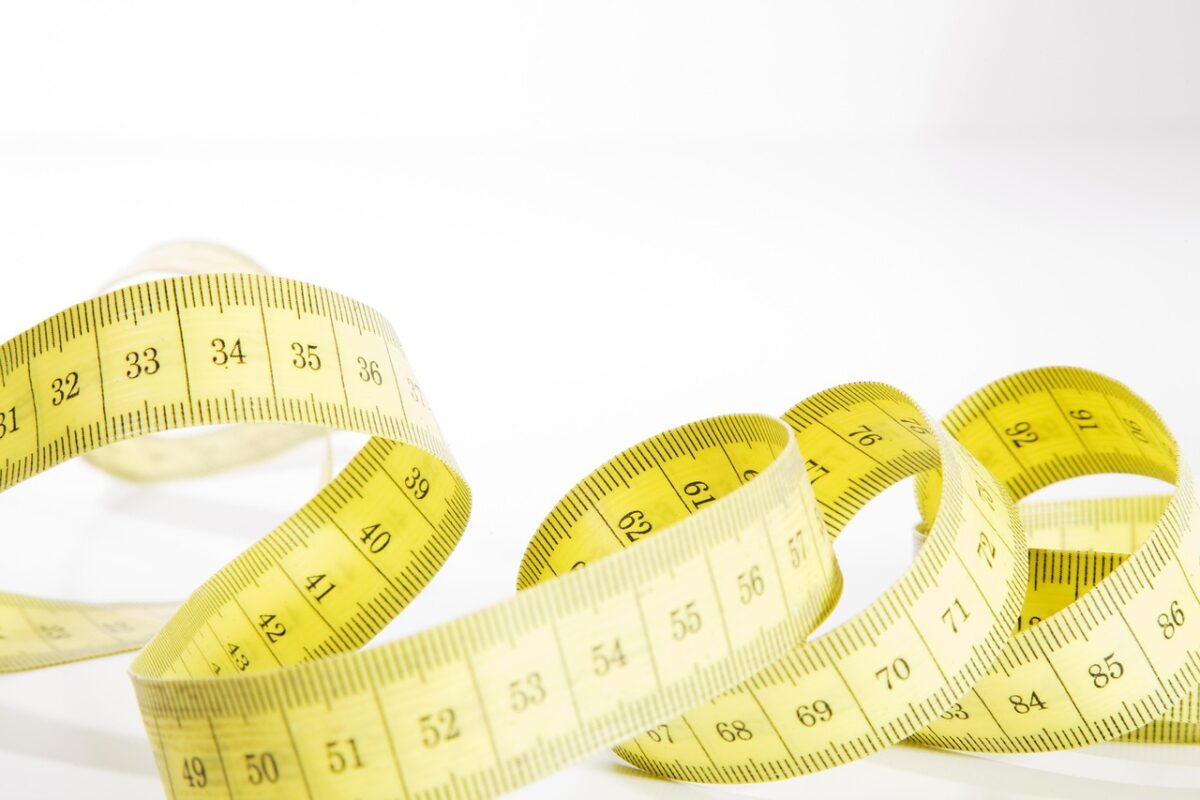 Tape measure room interior